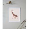 stampa nursery giraffa