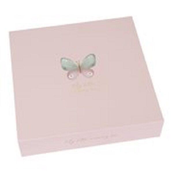 memory box flowers and butterflies